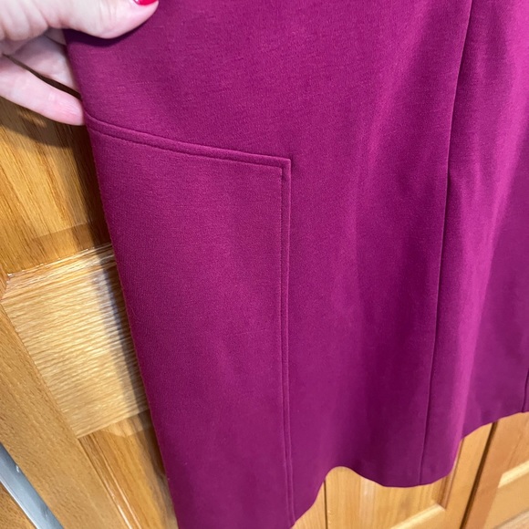 Raspberry pink A-line dress from INC International Concepts. Size 14. NWT - Picture 6 of 7